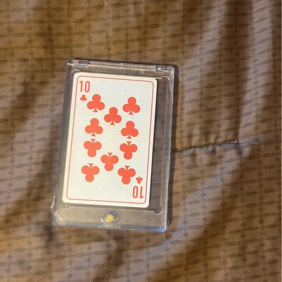 Christian dior playing card #10 of clubs - Picture 2 of 2